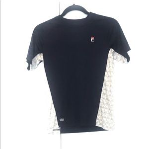 FILA SPORTS BOYS NAVY BKUE T SHIRT SZ M